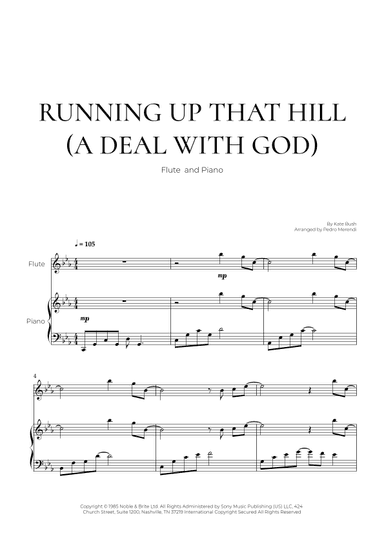Running Up That Hill (arr. Pedro Merendi)