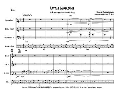 Little Sunflower (arr. Michael T. Geib)