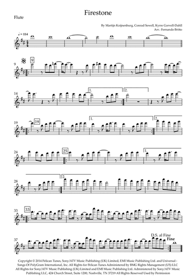 Firestone (arr. Fernando Britto)