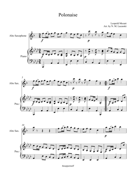Polonaise (arr. Nick Lacanski)