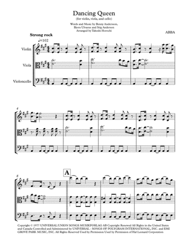 Dancing Queen (arr. Takeshi Horochi)