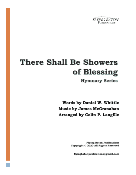There Shall Be Showers of Blessing (arr. Colin P. Langille)