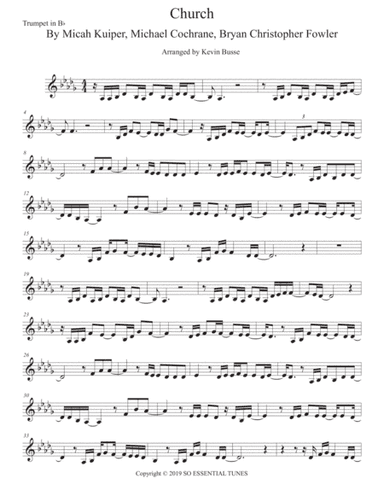 Church (take Me Back) (arr. Kevin Busse)