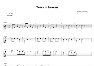 Tears in heaven
