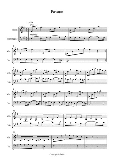 Pavane (arr. Heather Roche)