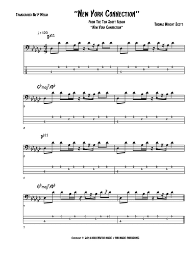 New York Connection (arr. Accubass)