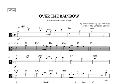 Over The Rainbow (arr. Benzaiten Editions)