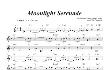 Moonlight Serenade (arr. P. R. Frederick)