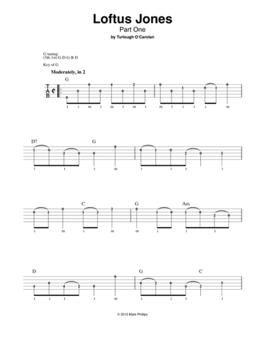 Loftus Jones, Part One (arr. Mark Phillips)