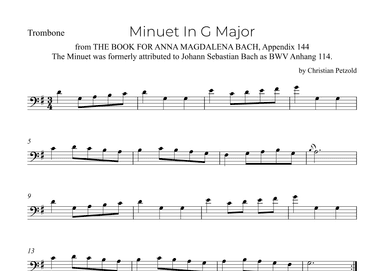Minuet In G Major (arr. Alex Nunes Rodrigues)