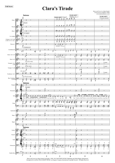 Clara's Tirade (arr. Matt Smith)