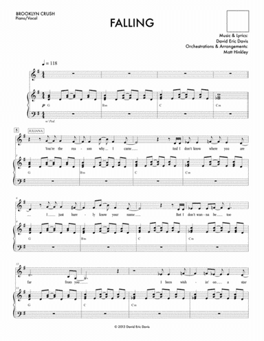 Falling (from "Brooklyn Crush")
