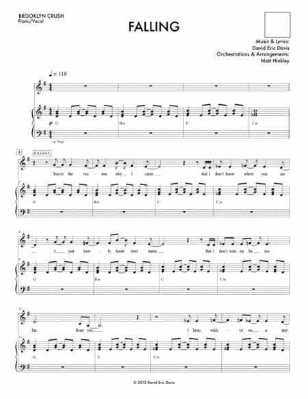 Falling (from "Brooklyn Crush")