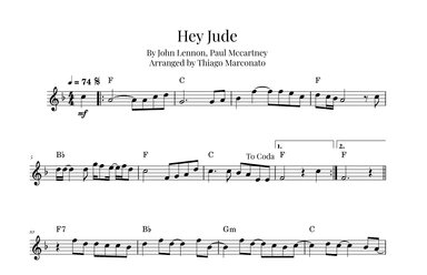 Hey Jude (arr. Thiago Marconato)