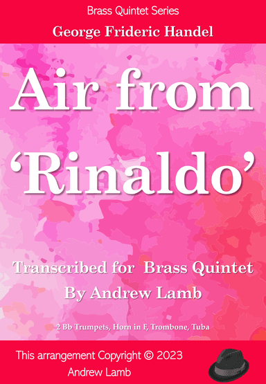 Air from 'Rinaldo' (arr. for Brass Quintet) (arr. Andrew Lamb)