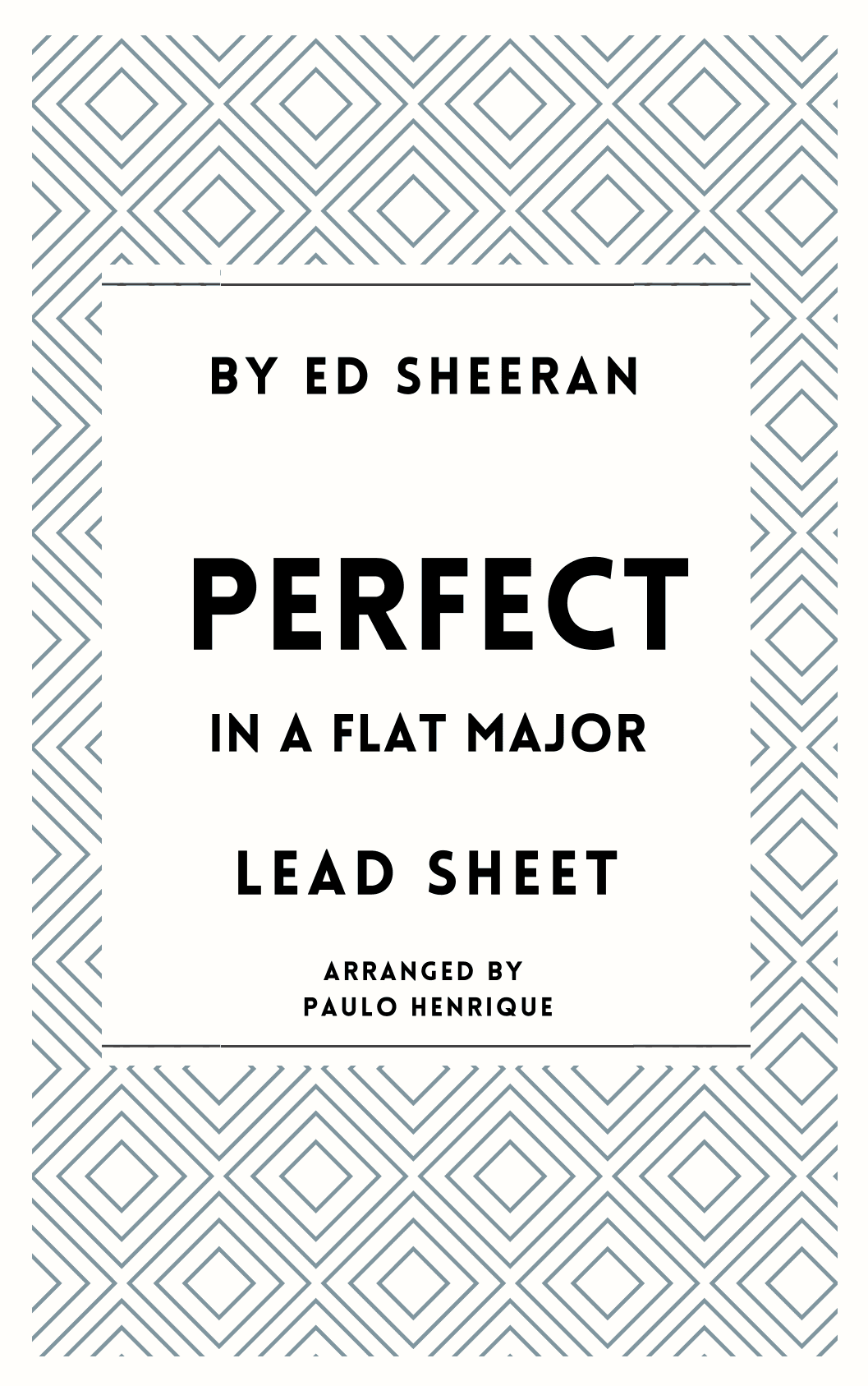 Perfect (arr. Paulo Henrique)