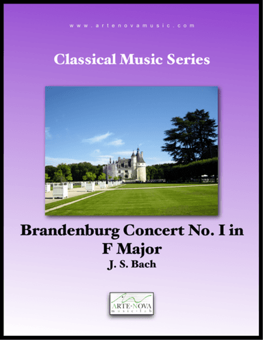 Brandenburg Concerto No 1 in F Major, BWV 1046 (arr. Arte Nova Music Lab)