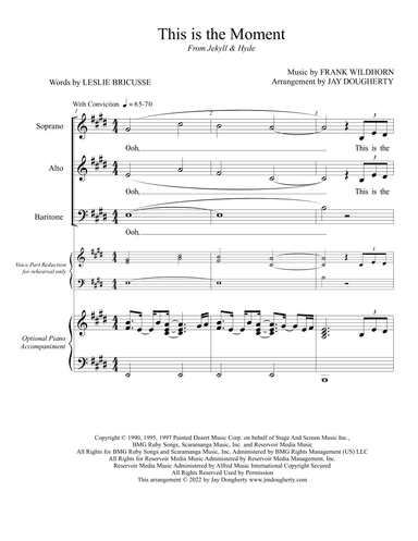 This Is The Moment (arr. Jay Dougherty)