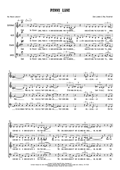 Penny Lane (arr. Anders Lindqvist)