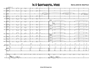 In A Sentimental Mood (arr. Shane Philen)