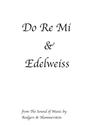 Do-re-mi (arr. Gene Roberson)