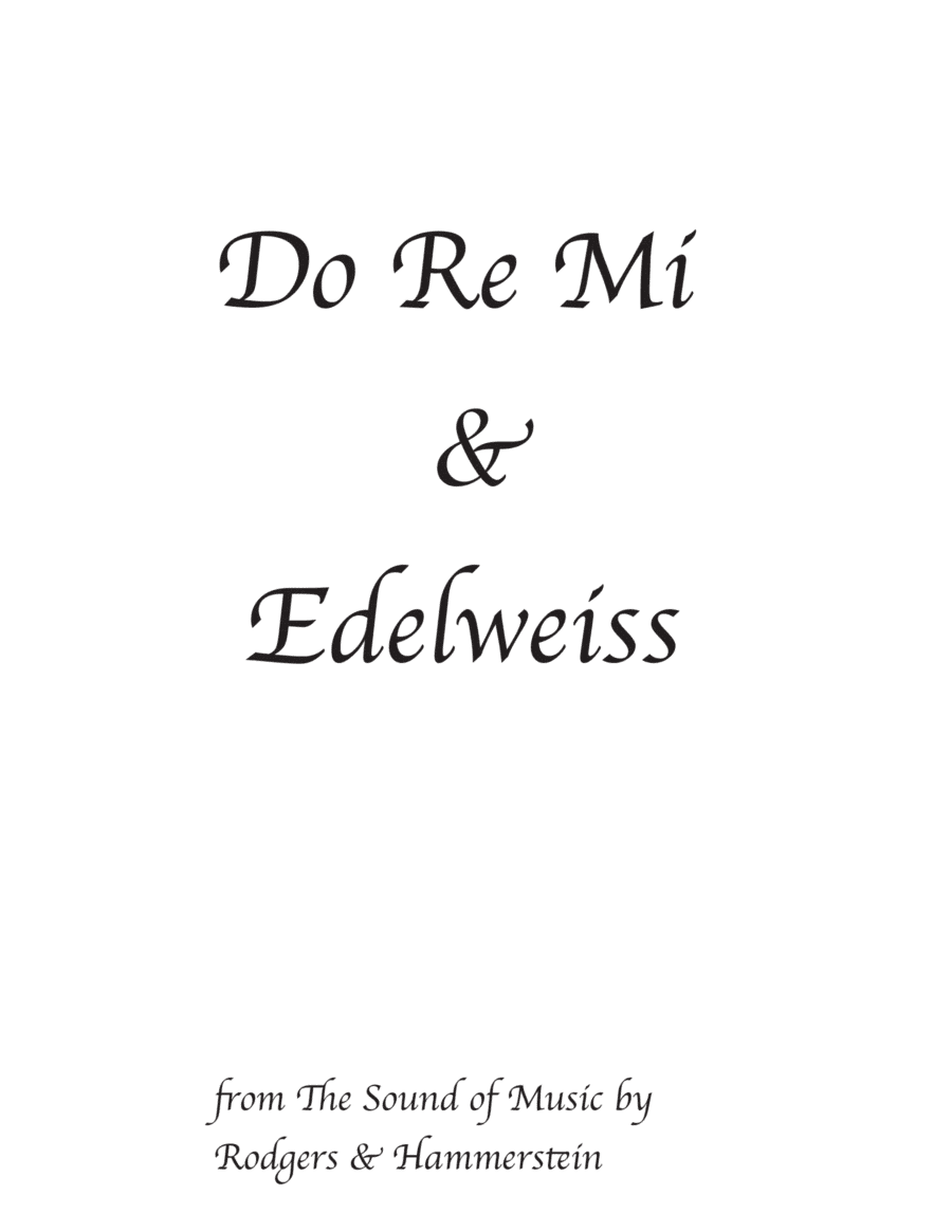 Do-re-mi (arr. Gene Roberson)