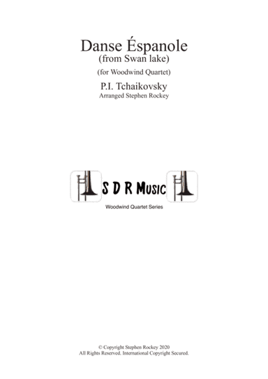 Spanish Dance from Swan Lake for Woodwind Quartet (arr. Stephen Rockey)