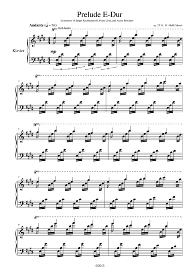 Prelude op. 23 Nr. 10