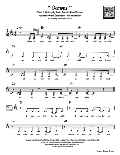 Demons (arr. Alexander Badiarov)