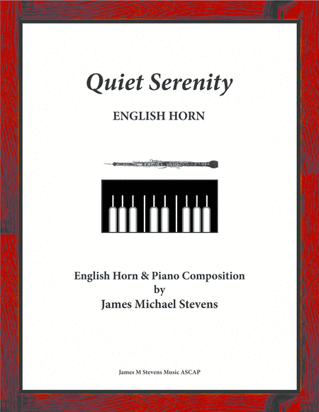 Quiet Serenity - English Horn & Piano