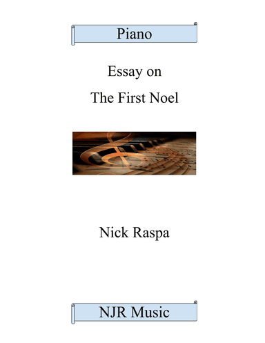 Essay on The First Noel (piano) elementary