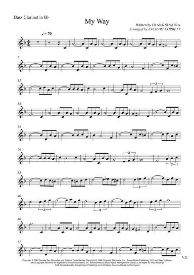 My Way (arr. Zachary Corbett)