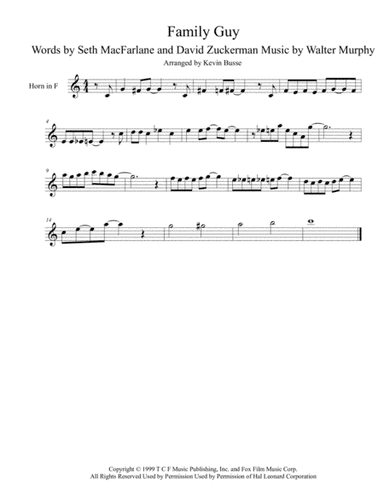 Theme From Family Guy (arr. Kevin Busse)