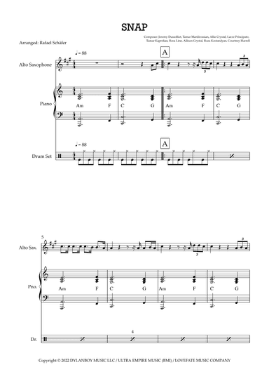 Snap (arr. Rafael Schäfer)