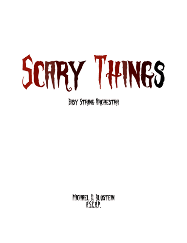 Scary Things!