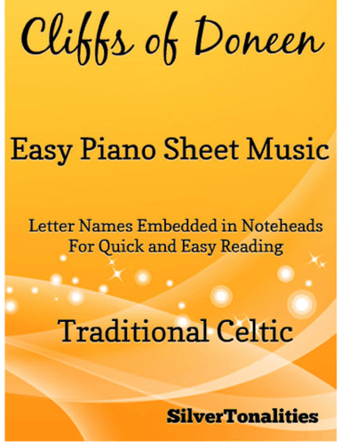 Cliffs of Doneen Easy Piano Sheet Music (arr. SilverTonalities)