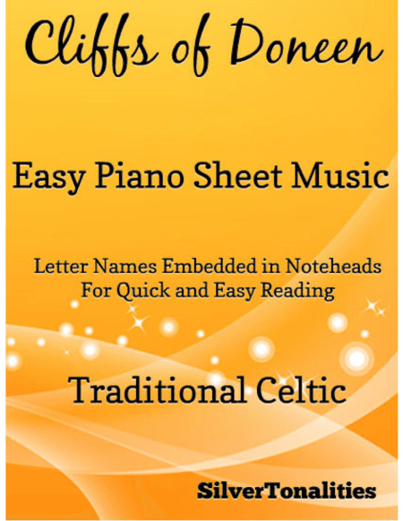 Cliffs of Doneen Easy Piano Sheet Music (arr. SilverTonalities)