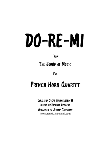 Do-Re-Mi (arr. Jeremy Corcoran)