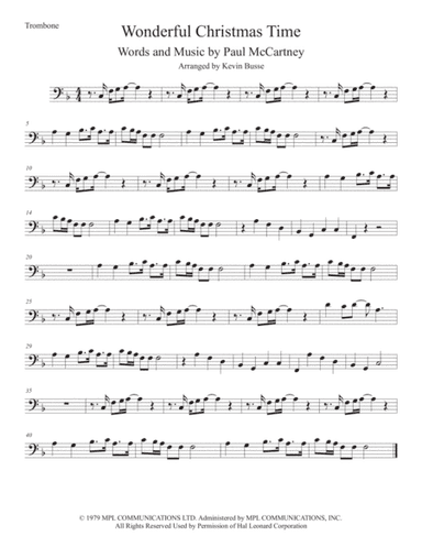 Wonderful Christmastime (arr. Kevin Busse)