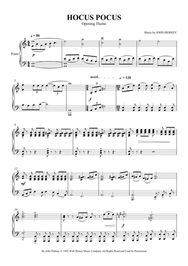 Opening Theme (arr. SCMusic)