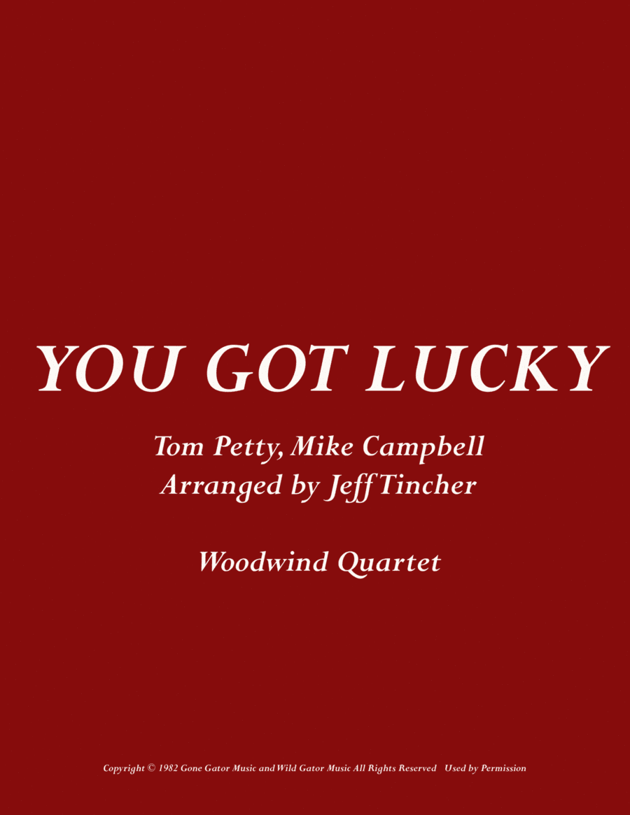 You Got Lucky (arr. Jeff Tincher)
