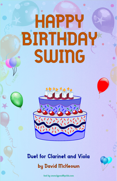 Happy Birthday Swing, for Clarinet and Viola Duet (arr. David McKeown)