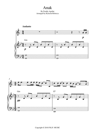 Anak (arr. Kaiserin Rebecca)