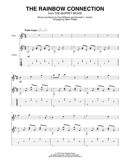 The Rainbow Connection (arr. Mark Phillips)