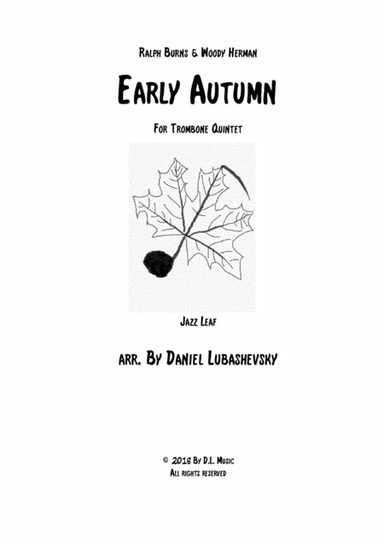 EARLY AUTUMN (arr. DANIEL LUBASHEVSKY)