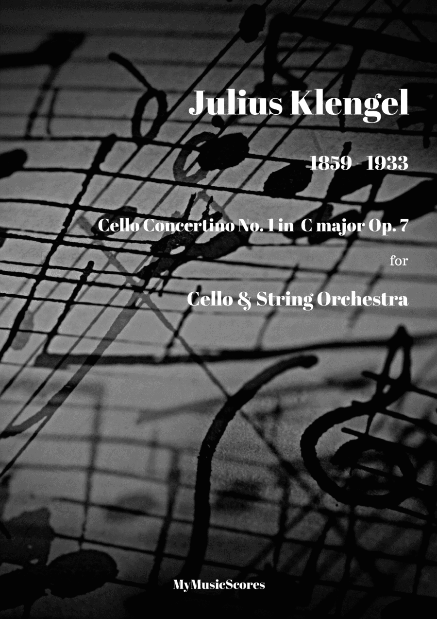 Klengel Cello Concertino No. 1 in C Major, Op. 7 for Cello and String Orchestra (arr. Paul Wood)