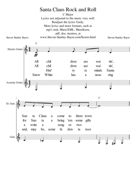 Santa Claus Rock and Roll