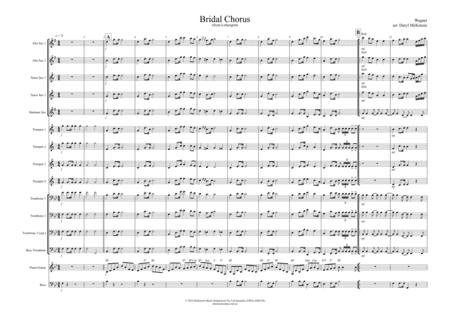 Bridal Chorus (from Lohengrin) for Big Band (arr. Daryl McKenzie)