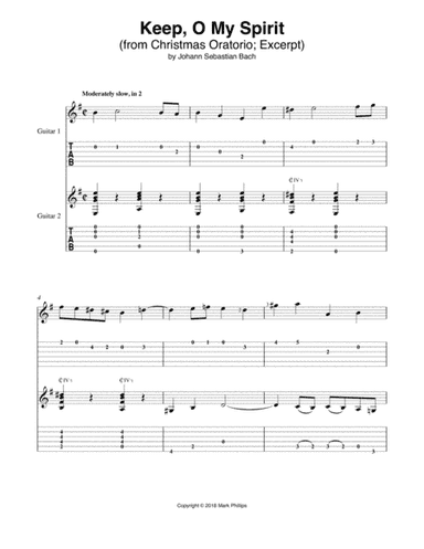 Keep, O My Spirit (arr. Mark Phillips)