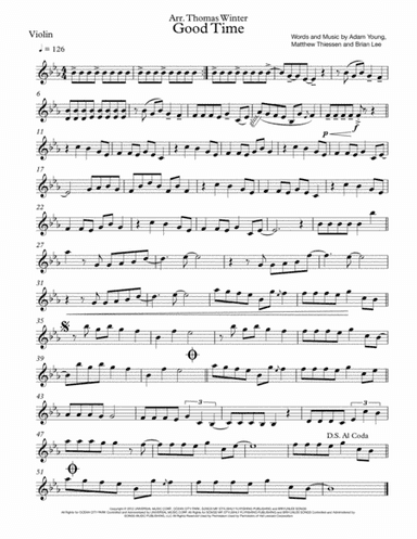 Good Time (arr. Thomas Winter)